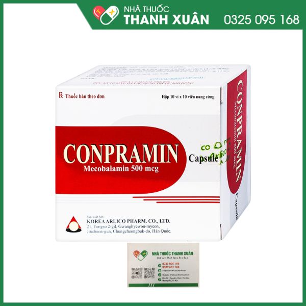 Conpramin capsule điều trị các bệnh lý thần kinh ngoại biên